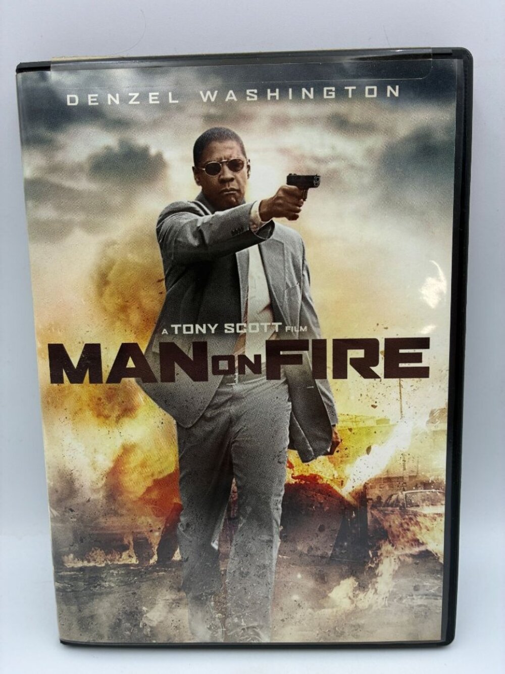 Man On Fire Denzel Washington 2004 DVD 20th Century Fox Action Drama R Rated